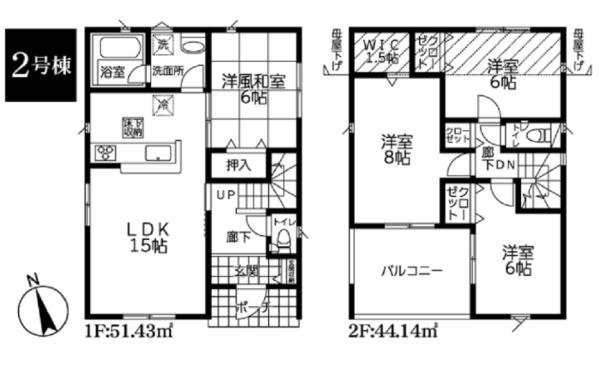 戸塚区影取町　全９棟２号棟