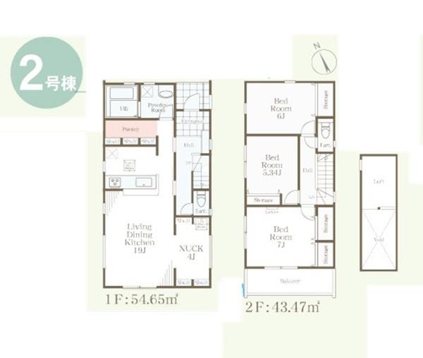 港南区港南台６丁目第２　全２棟２号棟