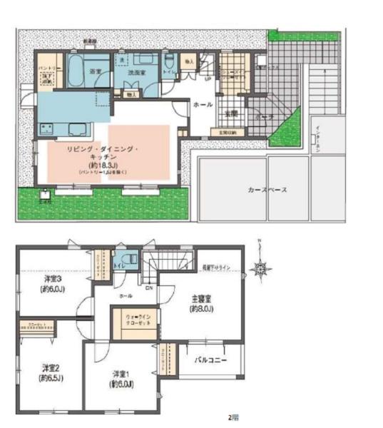 青葉区市ケ尾町　全2棟2号棟