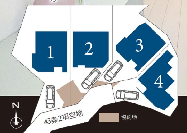 旭区白根2丁目　全4棟3号棟