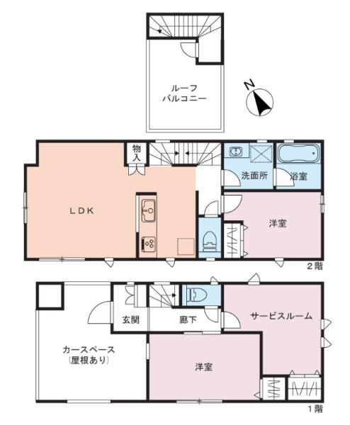 川崎市中原区市ノ坪の中古一戸建