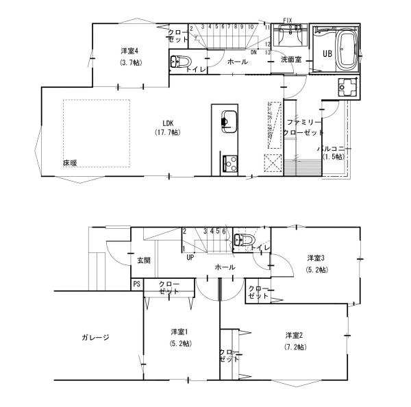 戸塚区上矢部町2期　1号棟