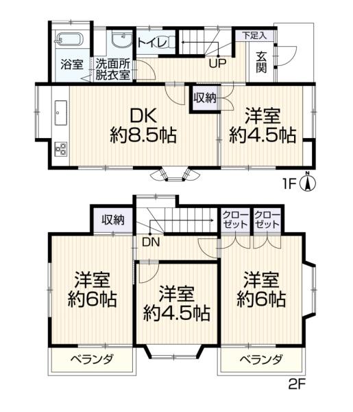 川崎市宮前区菅生ケ丘の中古一戸建