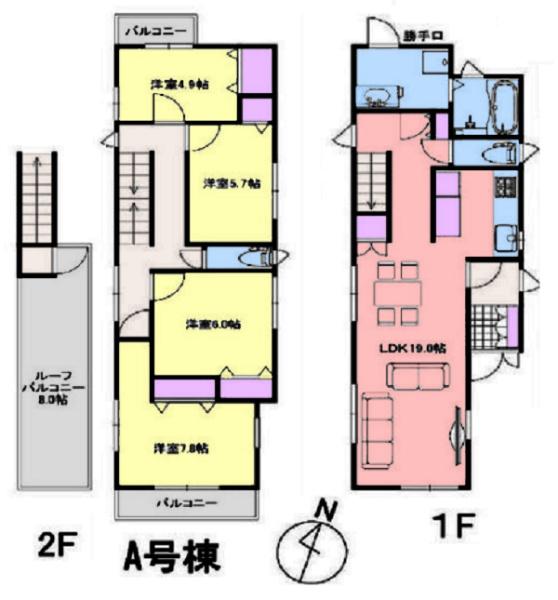 港南区笹下３丁目　全２棟Ａ号棟