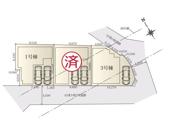 泉区和泉が丘１丁目　全３棟３号棟