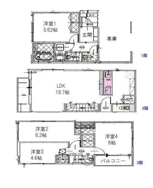 南区睦町２丁目　中古戸建