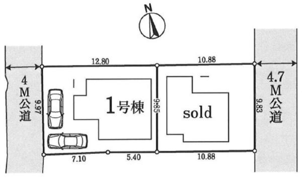 栄区本郷台3丁目　全2棟1号棟