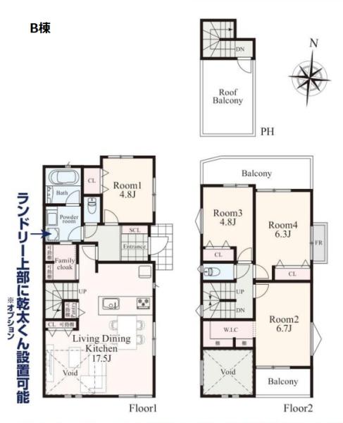 中区本牧間門　全2棟B棟