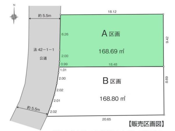 鶴見区梶山2丁目　全2区画A区画