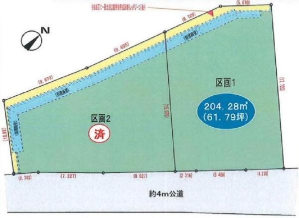 鎌倉市極楽寺3丁目　全2区画1号地