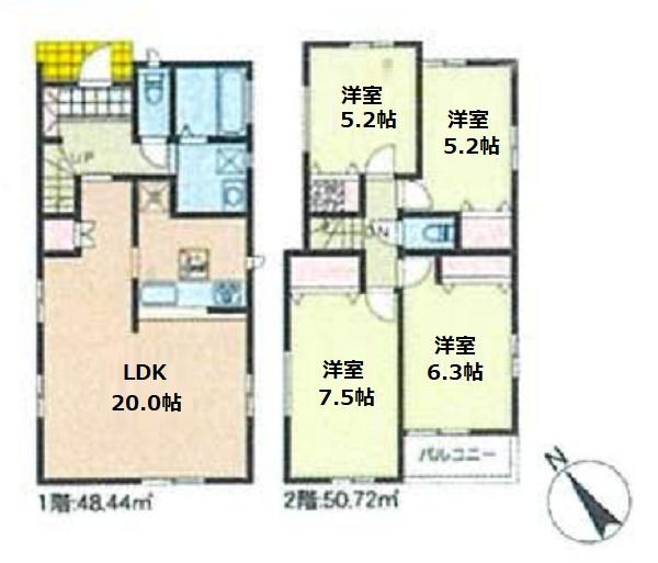 戸塚区上矢部町4期　全21棟59号棟