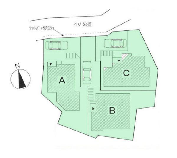 旭区上川井町　全３棟B号棟