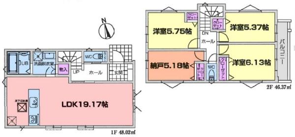 泉区白百合2丁目　全3棟1号棟