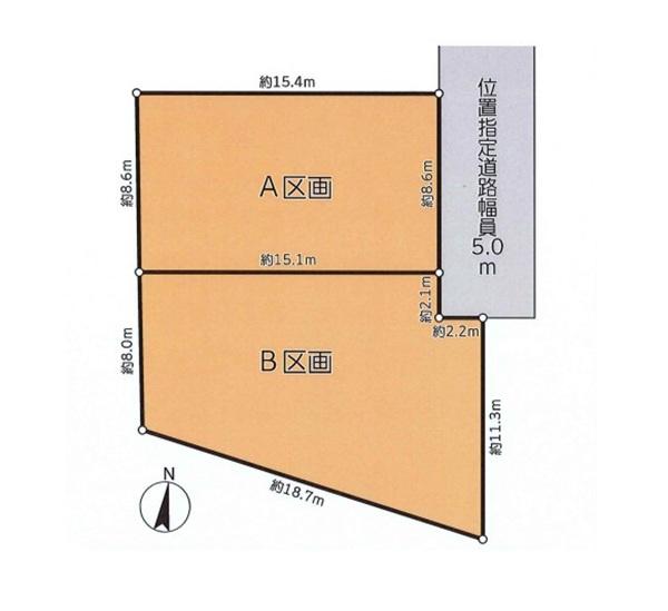 瀬谷区阿久和東2丁目　全２区画A区画