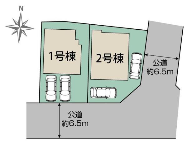 青葉区奈良町　全2棟1号棟