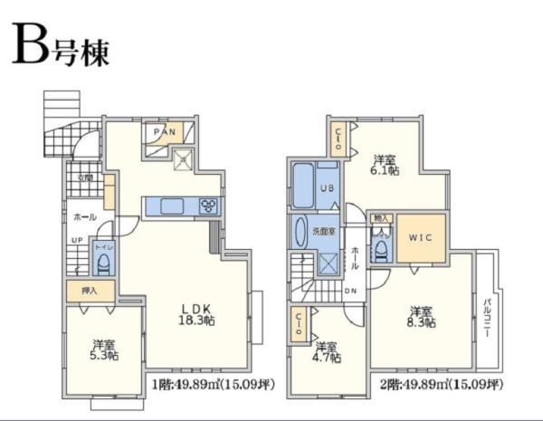 青葉区榎が丘3期　全2棟Ｂ号棟
