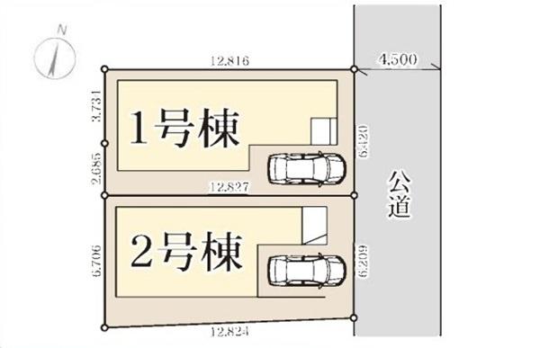 瀬谷区阿久和西３丁目　全２棟２号棟