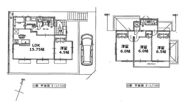 旭区市沢町　全6区画2号棟