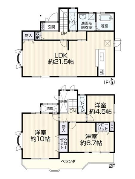 横浜市旭区笹野台４丁目の中古一戸建て