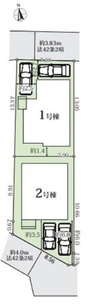金沢区野島町　全2棟2号棟