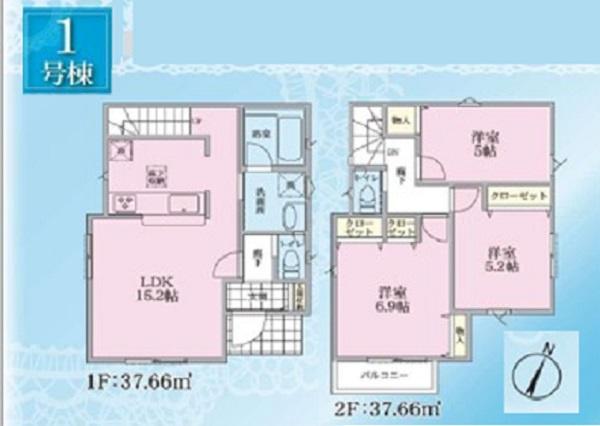 保土ケ谷区常盤台　全5棟販売1号棟