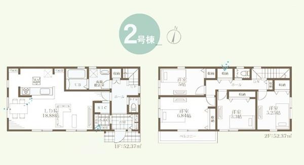 磯子区磯子台　全２棟２号棟