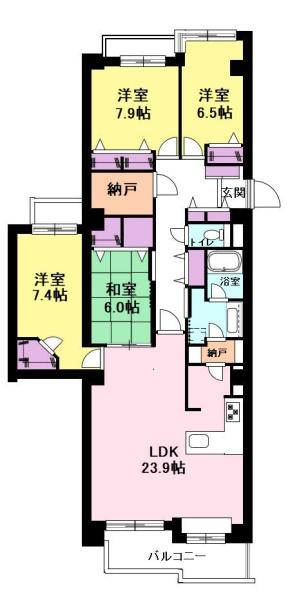 港北ファミールハイツ８号棟