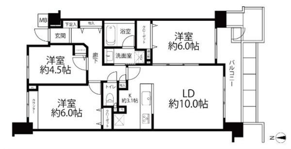 三ツ沢パークホームズ参番館