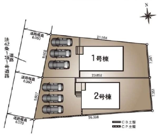 磯子区洋光台1丁目　全2棟2号棟