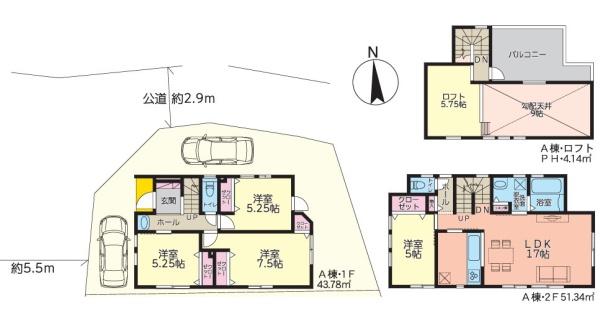 戸塚区戸塚町　全３棟A号棟