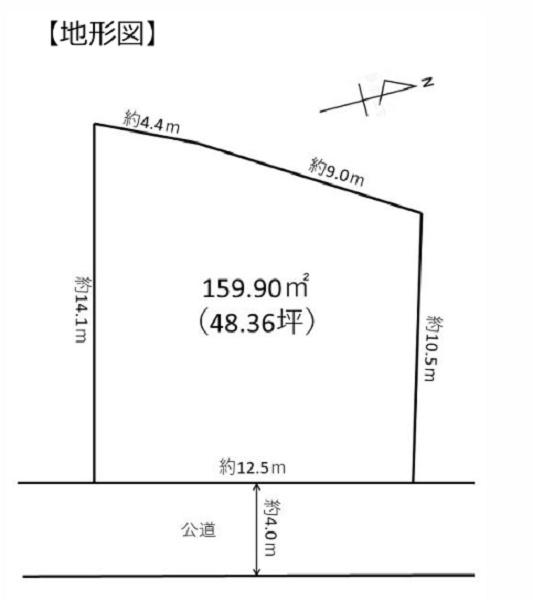 港北区高田東2丁目　売地