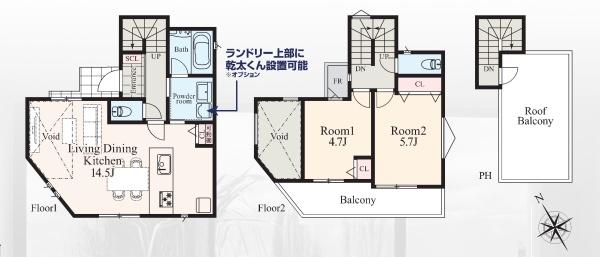 泉区新橋町４期　全１棟A号棟