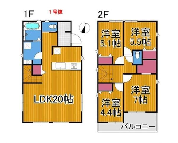 港北区新吉田東６丁目　全３棟１号棟