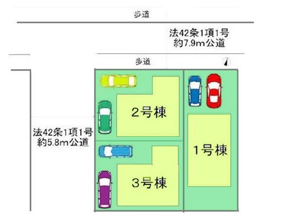 港北区新吉田東６丁目　全３棟１号棟