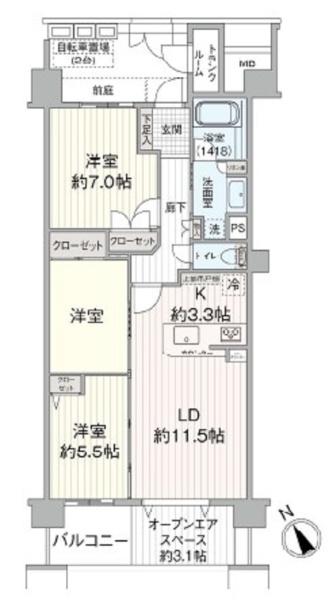 レイディアントシティ横濱カルティエ６