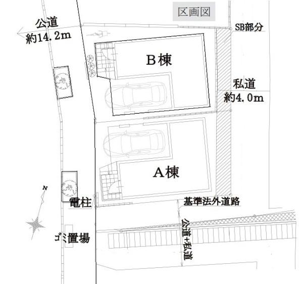 中区山元町３丁目　全２棟Ａ棟