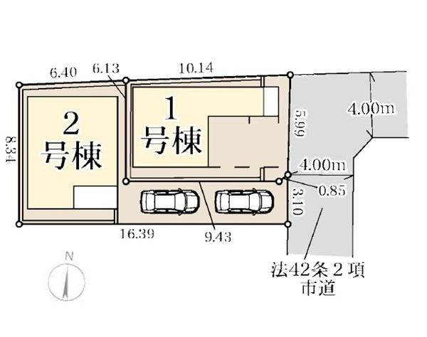 鶴見区朝日町２丁目　全２棟２号棟