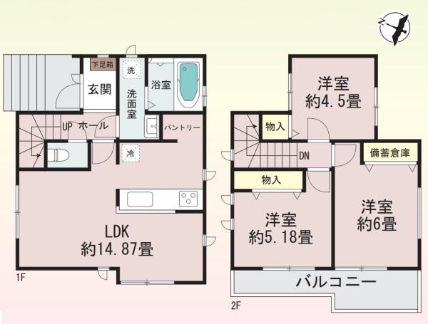 川崎市高津区梶ケ谷６丁目の新築一戸建