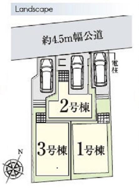 磯子区岡村4丁目2期　全3棟1号棟