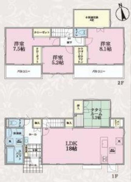 栄区鍛冶ケ谷1丁目　全8棟8号棟