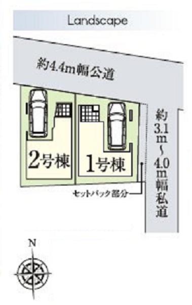磯子区広地町　全2棟2号棟