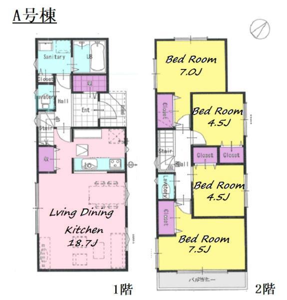 港北区鳥山町　全３棟Ａ号棟