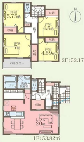金沢区東朝比奈3丁目　全2棟2号棟