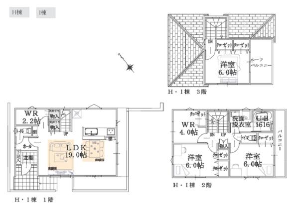 港北区鳥山町１期　全６棟Ｈ棟