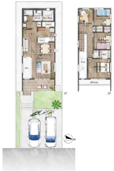 鎌倉市西鎌倉2丁目　全2棟A号棟