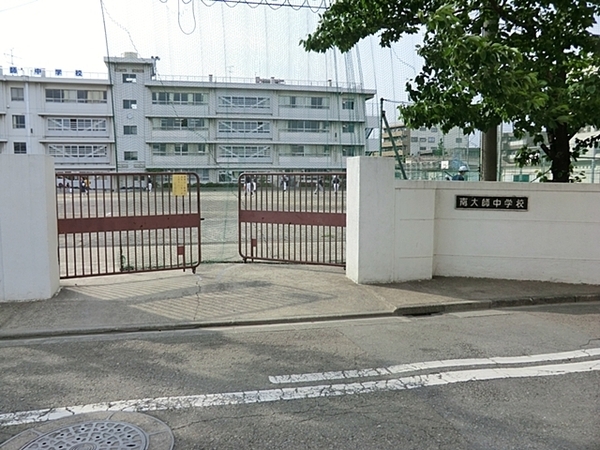 川崎区四谷下町(川崎市立南大師中学校)