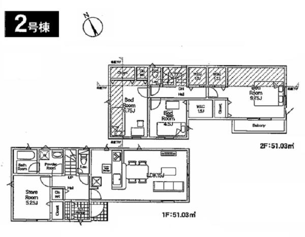 青葉区荏田西第２　全２棟２号棟
