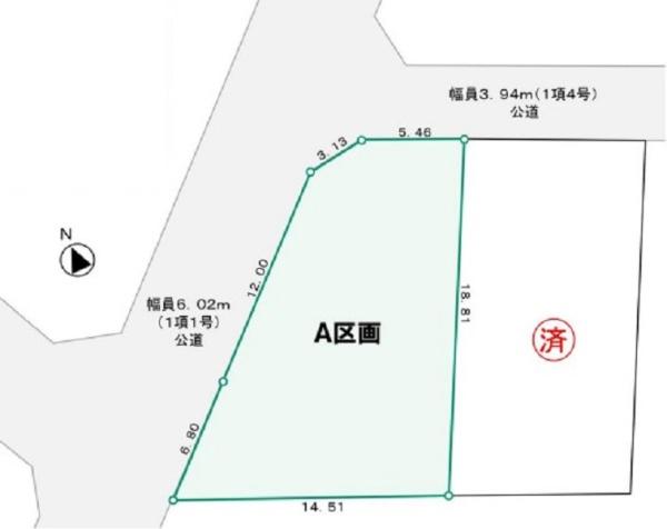 鎌倉市玉縄2丁目　全2区A区画