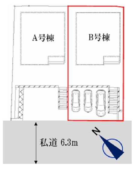 戸塚区戸塚町　全２棟Ｂ号棟