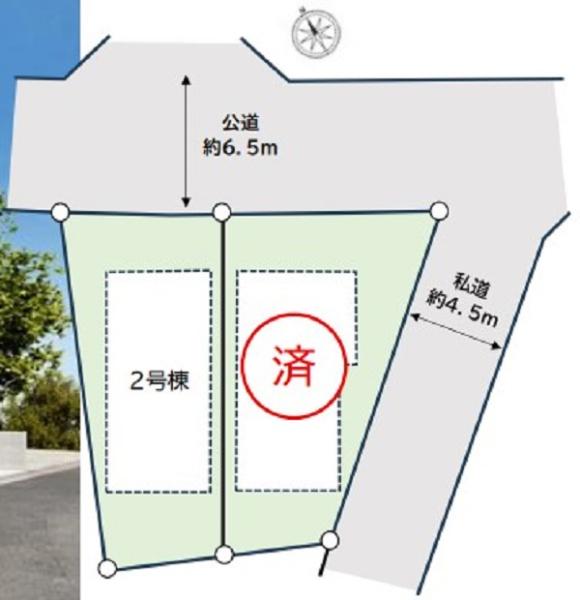 戸塚区下倉田町　全2棟2号棟
